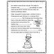 Groundhog Day Cloze Reading, File Folder and Coloring page